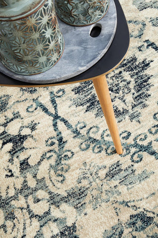 Oxford 432 Rug (Blue) by Rug Culture