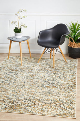 Oxford 433 Rug (Bone) by Rug Culture