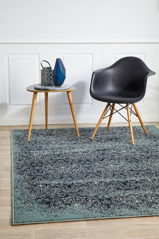Oxford 435 Rug (Denim) by Rug Culture