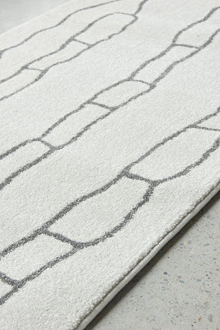 Paradise Amy Runner Rug (Grey) by Rug Culture