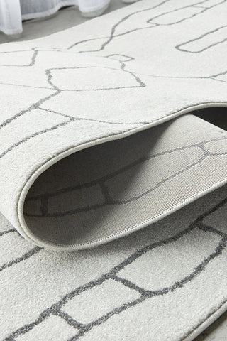 Paradise Amy Runner Rug (Grey) by Rug Culture