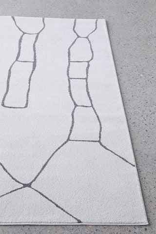 Paradise Amy Rug (Grey) by Rug Culture