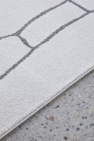 Paradise Amy Rug (Grey) by Rug Culture