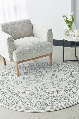 Paradise Bjorn Round Rug by Rug Culture