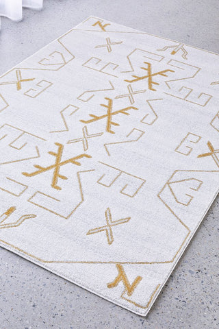 Paradise Cala Rug (Gold) by Rug Culture
