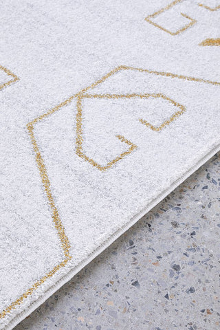 Paradise Cala Rug (Gold) by Rug Culture