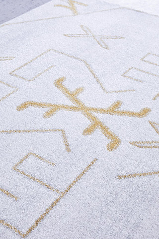 Paradise Cala Rug (Gold) by Rug Culture