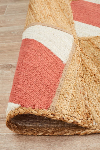 Parade 111 Rug (Coral) by Rug Culture
