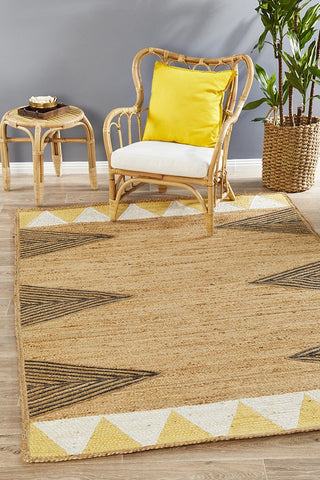 Parade 222 Rug (Yellow) by Rug Culture