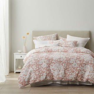 Coralie Dusk Quilt Cover Set by Logan and Mason Platinum