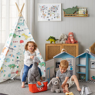 Large Standing Dino Brontosaurus by Jiggle & Giggle