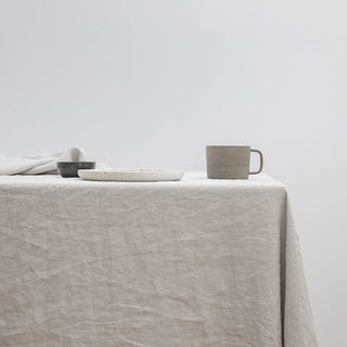 Venice Pure Linen Tablecloth Range GREY by RANS Jenny Mclean