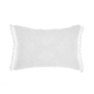 Rapallo White Cushion by Linen House