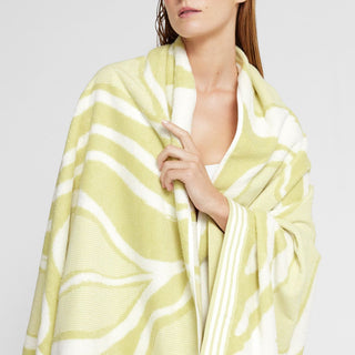 Shallows Tea Green Beach Towel by Sheridan
