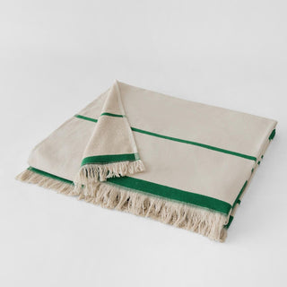 Reef Water Flax Beach Towel by Sheridan