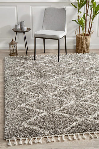 Saffron 11 Rug (Grey) by Rug Culture
