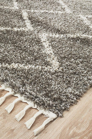 Saffron 11 Rug (Grey) by Rug Culture