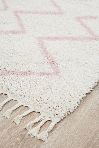 Saffron 11 Rug (Pink) by Rug Culture