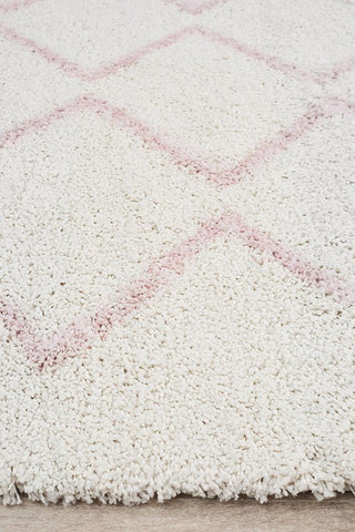 Saffron 11 Rug (Pink) by Rug Culture