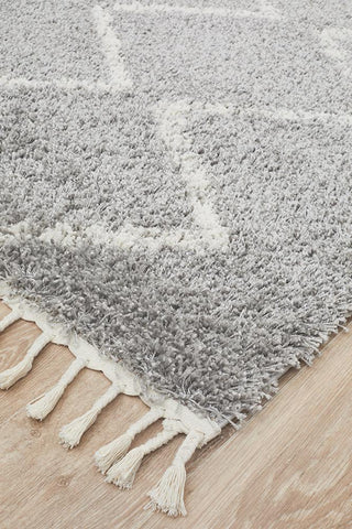 Saffron 11 Rug (Silver) by Rug Culture