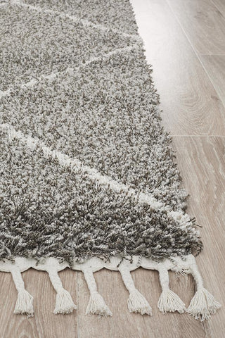 Saffron 22 Rug (Grey) by Rug Culture