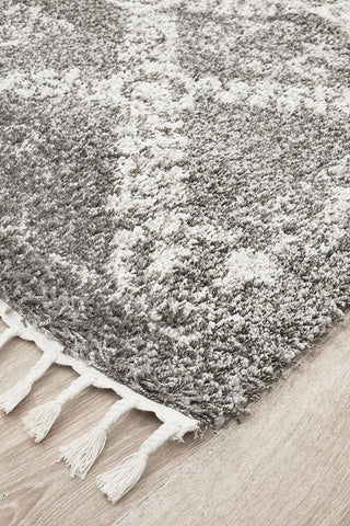 Saffron 33 Rug (Grey) by Rug Culture