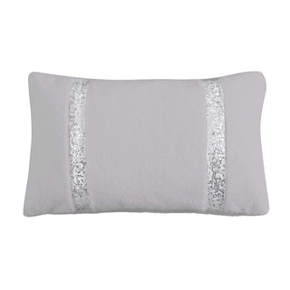 Seville Silver Long Cushion by Logan and Mason Platinum