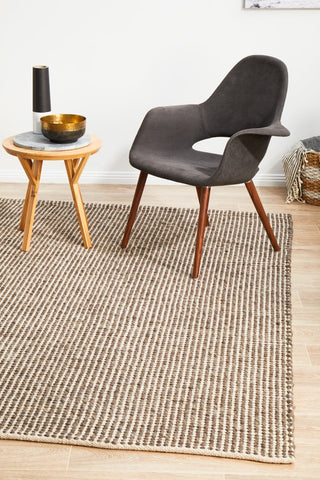 Skandi 300 Rug (Brown) by Rug Culture