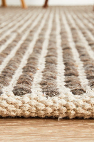 Skandi 300 Rug (Brown) by Rug Culture