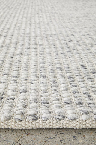 Skandi 300 Rug (Grey) by Rug Culture