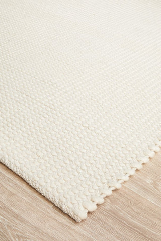 Skandi 300 Rug (White) by Rug Culture