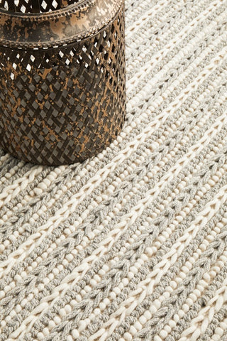Skandi 312 Rug (Grey) by Rug Culture