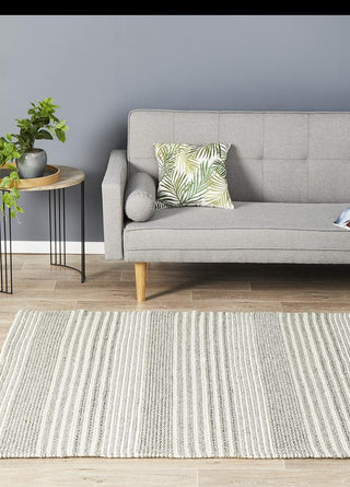Skandi 313 Rug (Silver) by Rug Culture