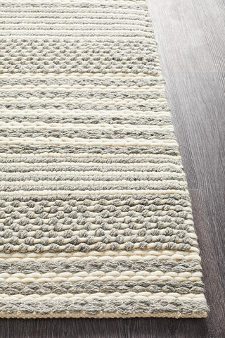 Skandi 313 Rug (Silver) by Rug Culture
