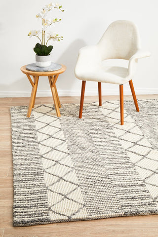 Skandi 316 Rug (Grey) by Rug Culture