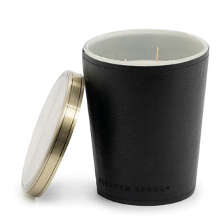 Leather Candle Greenhouse 900g by Apsley and Company