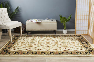 Sydney 1 Rectangle Rug (Ivory Black) by Rug Culture