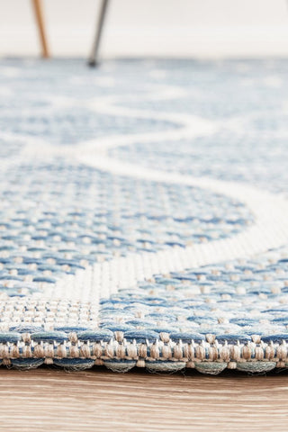 Terrace 5501 Rug (Blue) by Rug Culture