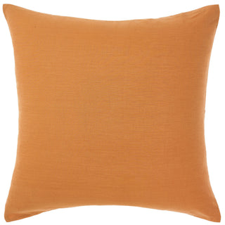 Nimes Linen European Pillowcase TERRACOTTA  by Linen House