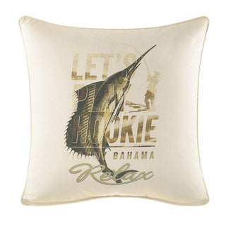 Let’s Play Hookie Nador Deco Cushion by Tommy Bahama