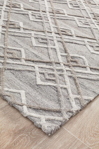 Visions 5054 Rug (Silver) by Rug Culture