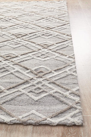 Visions 5054 Rug (Silver) by Rug Culture