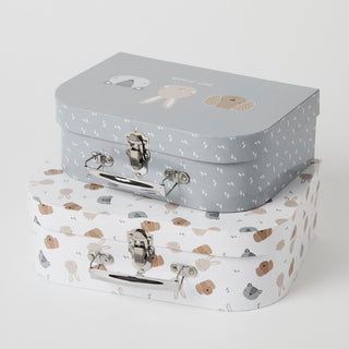 Animal Faces Suitcase Set of 2  by Notting Hill Bear