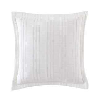Winton White Cushion 45 x 45 cm by Private Collection