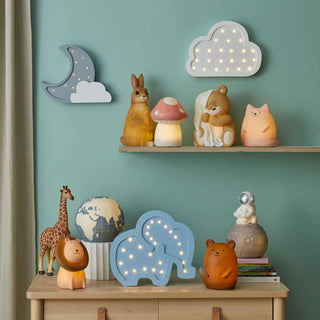 Cloud Wooden Light by Pilbeam Living