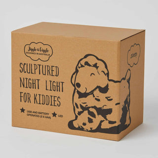 Sheep Sculptured Night light by Pilbeam Living