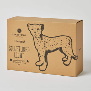 Kids Lamp Night Light Leopard by Jiggle & Giggle