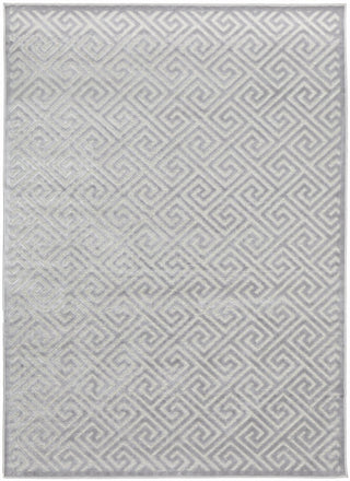 York Alice Rug (Silver) by Rug Culture