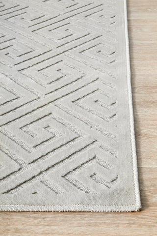 York Alice Rug (Natural White) by Rug Culture