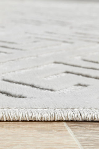 York Alice Rug (Natural White) by Rug Culture